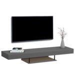 Αγόρασε ΕΠΙΠΛΟ ΤΗΛΕΟΡΑΣΗΣ ΤΟΙΧΟΥ ME LED SAVOR HM18381.05 ΜΕΛΑΜΙΝΗ ΣΕ ΓΚΡΙ 150x29