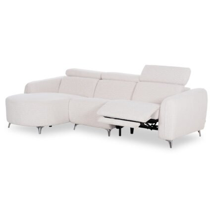 Αγόρασε ΚΑΝΑΠΕΣ ΑΡΙΣΤΕΡΗ ΓΩΝΙΑ 3Θ ΜΕ RECLINE VALENTE HM3317.02L ΜΠΕΖ ΥΦΑΣΜΑ 275x160x104Yεκ σε μοναδική τιμή στο clickforshop.gr