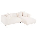 Αγόρασε ΚΑΝΑΠΕΣ ΓΩΝΙΑ (ΔΕΞΙΑ) 3-ΘΕΣΙΟΣ GRACE HM3280.02R ΛΕΥΚΟ ΥΦΑΣΜΑ 252x160x70-90Υεκ σε μοναδική τιμή στο clickforshop.gr