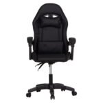 ΚΑΡΕΚΛΑ GAMING STRATUS HM1231.01 ΜΑΥΡΟ PVC--ΜΕ ΜΑΞIΛΑΡΑΚΙΑ ΜΕΣΗΣ/ΚΕΦΑΛΗΣ 60x59x117Υεκ - Image 3