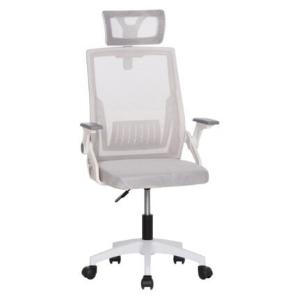 Αγόρασε ΚΑΡΕΚΛΑ ΓΡΑΦΕΙΟΥ MATRON HM1226.02 ΛΕΥΚΟ PP--ΑΝΟΙΧΤΟ ΓΚΡΙ MESH 59x55x115Υεκ σε μοναδική τιμή στο clickforshop.gr