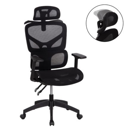 Αγόρασε ΚΑΡΕΚΛΑ ΓΡΑΦΕΙΟΥ APEX HM1227.01 ΜΑΥΡO MESH & PP 70x66x113-130Υεκ σε μοναδική τιμή στο clickforshop.gr