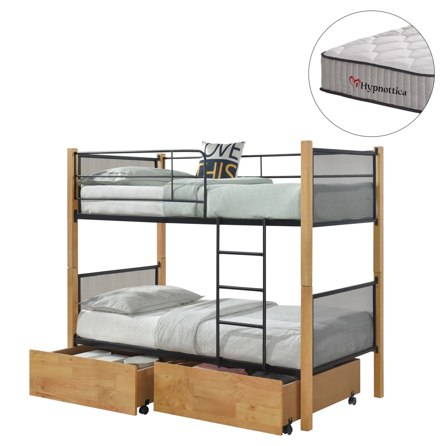 ΚΟΥΚΕΤΑ ΜΕ 2 ΣΥΡΤΑΡΙΑ & 2 ΣΤΡΩΜΑΤΑ 90X190εκ RAYVEN HM10749.06 ΞΥΛΟ ΚΑΙ ΜΕΤΑΛΛΟ Αγόρασε ΚΟΥΚΕΤΑ ΜΕ 2 ΣΥΡΤΑΡΙΑ & 2 ΣΤΡΩΜΑΤΑ 90X190εκ RAYVEN HM10749.06 ΞΥΛΟ ΚΑΙ ΜΕΤΑΛΛΟ σε μοναδική τιμή στο clickforshop.gr