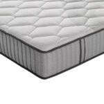 ΚΟΥΚΕΤΑ ΜΕ 2 ΣΥΡΤΑΡΙΑ SONAMA & ΣΤΡΩΜΑΤΑ 90X190εκ FLOOR HM10749.02 ΜΕΤΑΛΛΟ ΛΕΥΚΟ - Image 3