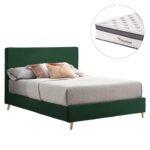 Αγόρασε ΚΡΕΒΑΤΙ ΔΙΠΛΟ ΜΕ ΣΤΡΩΜΑ INDRA HM10810.13 ΚΥΠΑΡΙΣΣΙ ΒΕΛΟΥΔΟ--ΓΙΑ ΣΤΡΩΜΑ 160x200εκ σε μοναδική τιμή στο clickforshop.gr