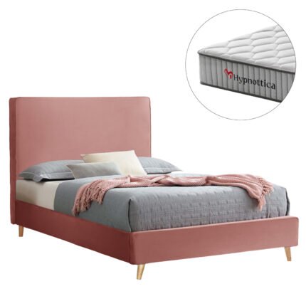 Αγόρασε ΚΡΕΒΑΤΙ ΗΜΙΔΙΠΛΟ ΜΕ ΣΤΡΩΜΑ MAYLIN HM10758.02 ΒΕΛΟΥΔΟ ΣΑΠΙΟ ΜΗΛΟ--ΣΤΡΩΜΑ 120Χ200εκ σε μοναδική τιμή στο clickforshop.gr