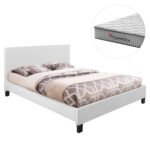 Αγόρασε ΚΡΕΒΑΤΙ ΜΕ ΣΤΡΩΜΑ BECCA HM10760.01 ΛΕΥΚΟ PU--ΓΙΑ 150x200εκ σε μοναδική τιμή στο clickforshop.gr