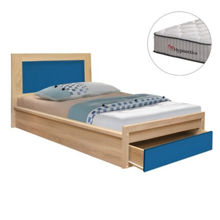 Αγόρασε ΚΡΕΒΑΤΙ ΠΑΙΔΙΚΟ ΜΕ ΣΥΡΤΑΡΙ PLAYROOM HM10752.01 ΜΕΛΑΜΙΝΗ SONAMA/ΣΙΕΛ--ΣΤΡΩΜΑ 90x190εκ σε μοναδική τιμή στο clickforshop.gr