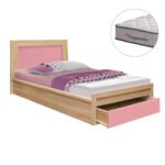 Αγόρασε ΚΡΕΒΑΤΙ ΠΑΙΔΙΚΟ ΜΕ ΣΥΡΤΑΡΙ PLAYROOM HM10752.02 ΜΕΛΑΜΙΝΗ SONAMA/ΡΟΖ--ΣΤΡΩΜΑ 90x190εκ σε μοναδική τιμή στο clickforshop.gr