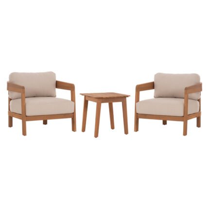 Αγόρασε LOUNGE ΣΕΤ SOLARA HM10892 ΤΡΑΠΕΖΑΚΙ & 2 ΠΟΛΥΘΡΟΝΕΣ--ΞΥΛΟ ΑΚΑΚΙΑΣ--ΕΚΡΟΥ ΜΑΞΙΛΑΡΙΑ σε μοναδική τιμή στο clickforshop.gr