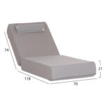 ΜΑΞΙΛΑΡΙ ΞΑΠΛΩΣΤΡΑΣ KIHEI HM21124 OLEFIN ΨΑΡΟΚΚΟΚΑΛΟ ΜΕ FOAM 195x70x21Υεκ - Image 2
