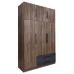 Αγόρασε ΝΤΟΥΛΑΠΑ 3-ΦΥΛΛΗ ΜΕ ΠΑΤΑΡΙ CARYS HM10887.11 ΜΕΛΑΜΙΝΗ ΚΑΡΥΔΙ/ZEBRANO 150x55.5x240Υεκ σε μοναδική τιμή στο clickforshop.gr
