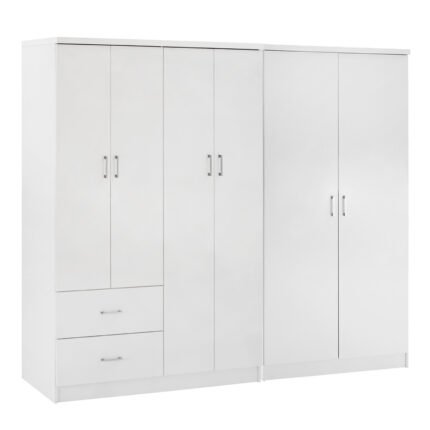 Αγόρασε ΝΤΟΥΛΑΠΑ 6ΦΥΛΛΗ BLAKELY HM21235.05 ΜΕΛΑΜΙΝΗ ΧΡΩΜΑ ΛΕΥΚΟ 201x43x181Υεκ σε μοναδική τιμή στο clickforshop.gr