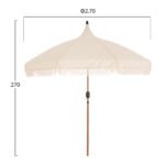 ΟΜΠΡΕΛΑ LADIN HM6550 HEAT TRANSFER ΜΕΤΑΛΛΟ--ΕΚΡΟΥ ΠΑΝΙ Φ270x270Yεκ - Image 2