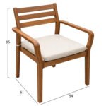 ΠΟΛΥΘΡΟΝΑ STACKER HM6543 ΞΥΛΟ ΑΚΑΚΙΑΣ ΦΥΣΙΚΟ--ΜΑΞΙΛΑΡΙ ΑΝΟΙΧΤΟ ΓΚΡΙ 61x59x84.5Υεκ. - Image 2