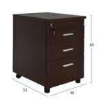 ΣΕΤ ΓΡΑΦΕΙΟΥ 2ΤΜΧ ΣΕ ΧΡΩΜΑ WENGE HM10211.02 - Image 3