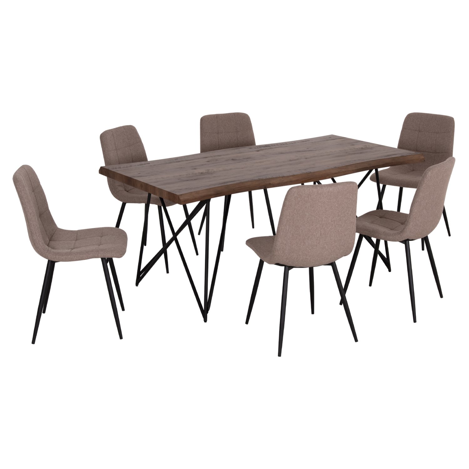 ΣΕΤ ΤΡΑΠΕΖΑΡΙΑΣ 7ΤΜΧ VIGOR HM21355 ΤΡΑΠΕΖΙ 180x90εκ ΜΕ 6 ΚΑΡΕΚΛΕΣ Αγόρασε ΣΕΤ ΤΡΑΠΕΖΑΡΙΑΣ 7ΤΜΧ VIGOR HM21355 ΤΡΑΠΕΖΙ 180x90εκ ΜΕ 6 ΚΑΡΕΚΛΕΣ σε μοναδική τιμή στο clickforshop.gr