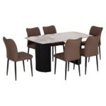 Αγόρασε ΣΕΤ ΤΡΑΠΕΖΑΡΙΑΣ 7ΤΜΧ MINAO HM21362 ΚΕΡΑΜΙΚΟ TOP/MDF ΠΟΔΙΑ--PU ΚΑΦΕ/ΜΕΤΑΛ.ΠΟΔΙΑ σε μοναδική τιμή στο clickforshop.gr