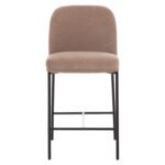 ΣΚΑΜΠΟ ΜΠΑΡ ΜΕΣ.ΥΨΟΥΣ MANIDO HM18427.02 TAUPE ΥΦΑΣΜΑ-ΜΕΤΑΛ.ΜΑΥΡΟΣ ΣΚΕΛΕΤΟΣ 45x55x92Υεκ - Image 3