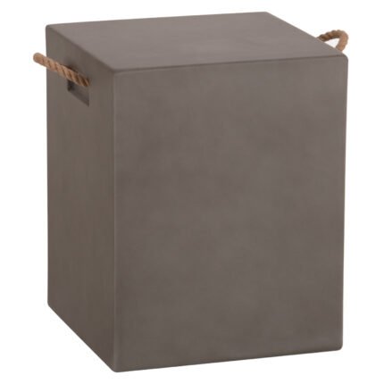 Αγόρασε ΣΚΑΜΠΟ ΤΕΤΡΑΓΩΝΟ FIBER CEMENT ΜΕ ΧΕΡΟΥΛΙΑ ZAK HM6581.01 ΣΕ ΓΚΡΙ 36x36x45.5Υεκ σε μοναδική τιμή στο clickforshop.gr
