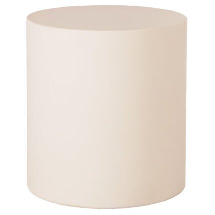 Αγόρασε ΤΡΑΠΕΖΙ ΒΟΗΘΗΤΙΚΟ FIBER CEMENT ΣΤΡΟΓΓΥΛΟ KYOKO HM6592.02 ΜΠΕΖ Φ40x43Υεκ. σε μοναδική τιμή στο clickforshop.gr
