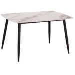 Αγόρασε ΤΡΑΠΕΖΙ RAVEN HM9854.04 ΚΕΡΑΜΙΚΟ TOP ΜΕ ΟΨΗ ΜΑΡΜΑΡΟΥ τ.CALACATTA 120x70x73Υεκ. σε μοναδική τιμή στο clickforshop.gr