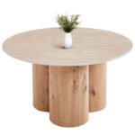 Αγόρασε ΤΡΑΠΕΖΙ ΣΑΛΟΝΙΟΥ SILVA HM18443 ΚΕΡΑΜΙΚΟ TOP ΟΨΗ ΤΡΑΒΕΡΤΙΝΑΣ-MDF ΦΥΣΙΚΟ Φ80x45Υεκ. σε μοναδική τιμή στο clickforshop.gr