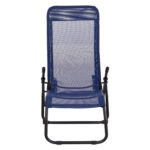 ΞΑΠΛΩΣΤΡΑ ΚΟΥΝΙΣΤΗ SWINGSAND HM6553.05 ΜΠΛΕ TEXTILENE--ΜΑΥΡΟ ΜΕΤΑΛΛΟ 143x60x94Υεκ - Image 3