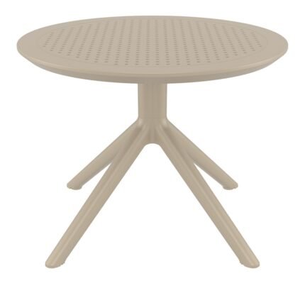 Αγόρασε SKY TAUPE MINI Φ60X45εκ. ΤΡΑΠΕΖΙ ΠΟΛ/ΝΙΟΥ σε μοναδική τιμή στο clickforshop.gr