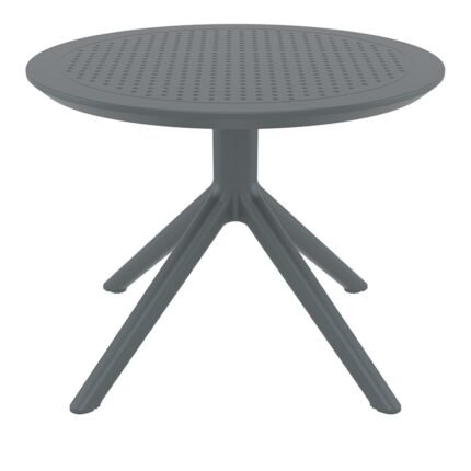 Αγόρασε SKY DARK GREY MINI Φ60X45εκ. ΤΡΑΠΕΖΙ ΠΟΛ/ΝΙΟΥ σε μοναδική τιμή στο clickforshop.gr