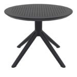Αγόρασε SKY BLACK MINI Φ60X45εκ. ΤΡΑΠΕΖΙ ΠΟΛ/ΝΙΟΥ σε μοναδική τιμή στο clickforshop.gr