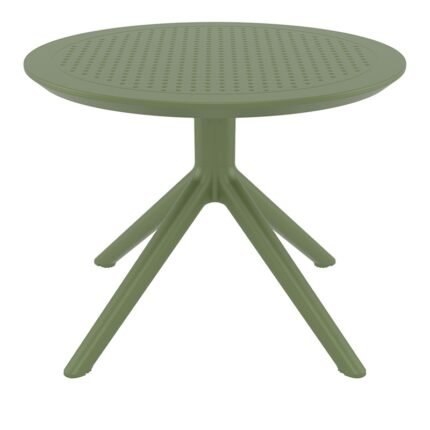 Αγόρασε SKY OLIVE GREEN MINI Φ60X45εκ. ΤΡΑΠΕΖΙ ΠΟΛ/ΝΙΟΥ σε μοναδική τιμή στο clickforshop.gr