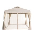 Βρες το Κιόσκι ArteLibre Letitsia Μπεζ PA/Polyester 3x3x2.75m σε μοναδική τιμή στο clickforshop.gr