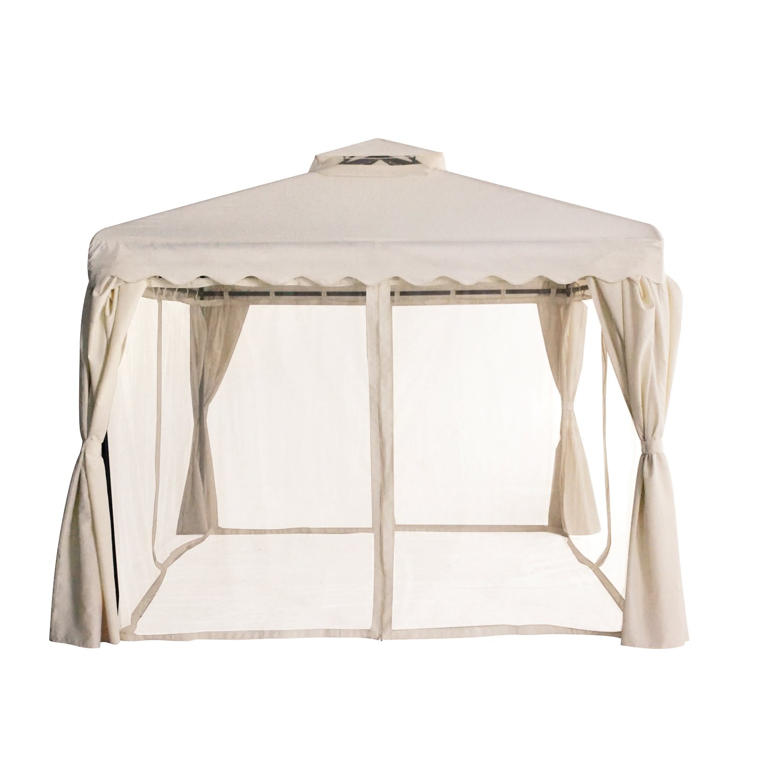 Κιόσκι ArteLibre Letitsia Μπεζ PA/Polyester 3x3x2.75m Βρες το Κιόσκι ArteLibre Letitsia Μπεζ PA/Polyester 3x3x2.75m σε μοναδική τιμή στο clickforshop.gr