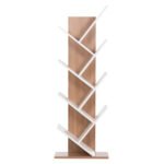 ΒΙΒΛΙΟΘΗΚΗ LIANA HM9028.14 ΜΕΛΑΜΙΝΗ SONAMA/ΛΕΥΚΟ 46x22x128,5Yεκ. - Image 3