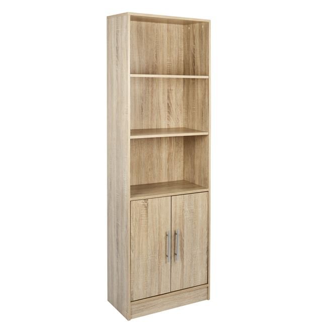 ΒΙΒΛΙΟΘΗΚΗ ΜΕΛΑΜΙΝΗΣ ENSLEY HM2027.02 SONAMA 60X30X180 εκ. Αγόρασε ΒΙΒΛΙΟΘΗΚΗ ΜΕΛΑΜΙΝΗΣ ENSLEY HM2027.02 SONAMA 60X30X180 εκ. σε μοναδική τιμή στο clickforshop.gr