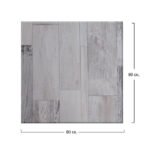 ΕΠΙΦΑΝΕΙΑ ΤΡΑΠΕΖΙΟΥ WERZALIT 80Χ80Χ3.5εκ. ΣΕ WHITE BLOCK HM5231.07 - Image 2