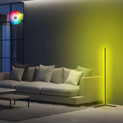 Αγόρασε ΦΩΤΙΣΤΙΚΟ ΔΑΠΕΔΟΥ ΜΑΥΡΟ ΜΕ RGB LED & ΑΣΥΡΜΑΤΟ ΧΕΙΡΙΣΤΗΡΙΟ HM7309 30x30x120 εκ. σε μοναδική τιμή στο clickforshop.gr