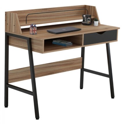 Αγόρασε ΓΡΑΦΕΙΟ OLIVIER HM2129.02 ΜΕΛΑΜΙΝΗ ΣΕ ΚΑΡΥΔΙ-ΜΑΥΡΟ-ΜΑΥΡΟΣ ΜΕΤΑΛΛΙΚΟΣ ΣΚΕΛΕΤΟΣ 104x48x89Υεκ σε μοναδική τιμή στο clickforshop.gr