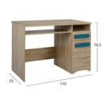ΓΡΑΦΕΙΟ PLAYROOM SONAMA-ΣΙΕΛ HM11154.01 110X55X76.5εκ - Image 2