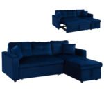 Αγόρασε ΚΑΝΑΠΕΣ ΓΩΝΙΑ ΚΡΕΒΑΤΙ WAYNE 224x147x85Υεκ. HM3028.18 ΒΕΛΟΥΔΟ ΜΠΛΕ σε μοναδική τιμή στο clickforshop.gr