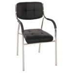 Αγόρασε ΚΑΡΕΚΛΑ ΕΠΙΣΚΕΠΤΟΥ OBERON HM1018.01 ΜΑΥΡΟ PU 51x52x86Υ εκ. σε μοναδική τιμή στο clickforshop.gr
