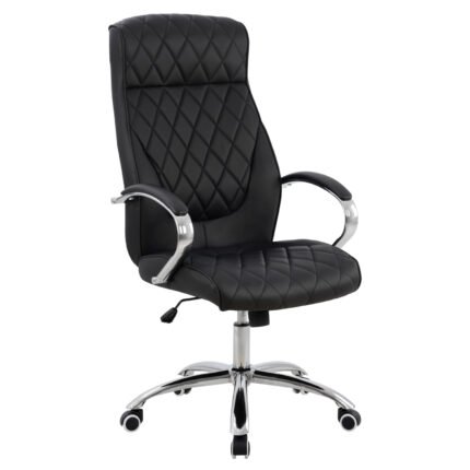Αγόρασε ΚΑΡΕΚΛΑ ΓΡΑΦΕΙΟΥ SHALY HM1098.01 PU ΣΕ ΜΑΥΡΟ 62x80x125Υεκ σε μοναδική τιμή στο clickforshop.gr