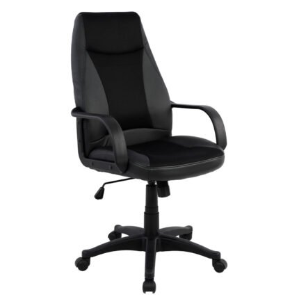 Αγόρασε ΚΑΡΕΚΛΑ ΓΡΑΦΕΙΟΥ GAMING SIVIR HM1001.01 ΜΕ  ΜΑΥΡΟ PU 59x 60x115 εκ. σε μοναδική τιμή στο clickforshop.gr