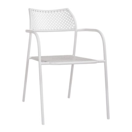 Αγόρασε ΚΑΡΕΚΛΑ ΜΕΤΑΛΛΙΚΗ ΛΕΥΚΗ THETIS HM5173.12 55x57x79 cm σε μοναδική τιμή στο clickforshop.gr