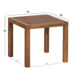 LOUNGE ΣΕΤ ΕΞ.ΧΩΡΟΥ 3ΤΜΧ SHIGAN HM10993 ΞΥΛΟ ΑΚΑΚΙΑΣ--ΜΑΞΙΛΑΡI ΚΕΦΑΛΗΣ ΣΕ ΜΠΕΖ - Image 3