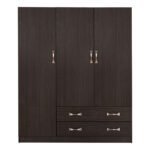 ΝΤΟΥΛΑΠΑ 3ΦΥΛΛΗ CARLY HM384.01 ΜΕ ΔΥΟ ΣΥΡΤΑΡΙΑ ZEBRANO 150X55Χ180Υεκ. - Image 3