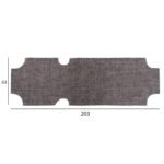 ΠΑΝΙ TEXTILENE 600gr/m2 2X1 ΑΝΤΑΛΛΑΚΤΙΚΟ ΞΑΠΛΩΣΤΡΑΣ HM5072.10 ΓΚΡΙ 201x62 εκ. - Image 3