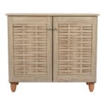 ΠΑΠΟΥΤΣΟΘΗΚΗ-ΝΤΟΥΛΑΠΙ ΞΥΛΙΝΗ CASSIOPE HM2208.02 SONAMA 77Χ34Χ67.5Υεκ. - Image 3