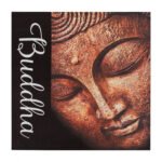 Αγόρασε ΠΙΝΑΚΑΣ ΚΑΜΒΑΣ BUDDHA2 HM7156.02 80X80X2.5 εκ. σε μοναδική τιμή στο clickforshop.gr